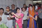 Shweta Kumar, Divya Khosla Kumar at T-series ganpati Visarjan in Andheri, Mumbai on 30th Sept 2012 (35).JPG
